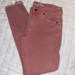 Mauve Skinny Crop Jean | Universal Thread